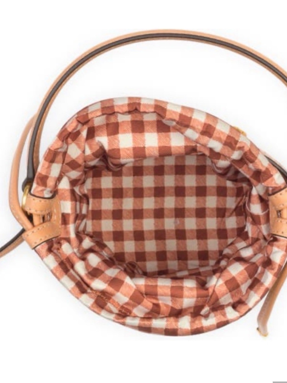 Tory Burch Robinson Straw Bucket Shoulder Bag (NWT) - Picture 3 of 7
